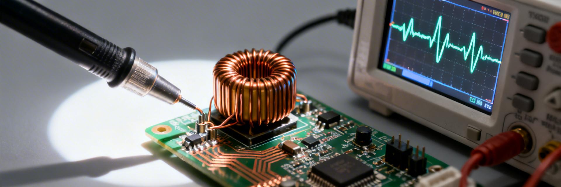Power Inductor PCB Layout optimization for efficiency and EMI
