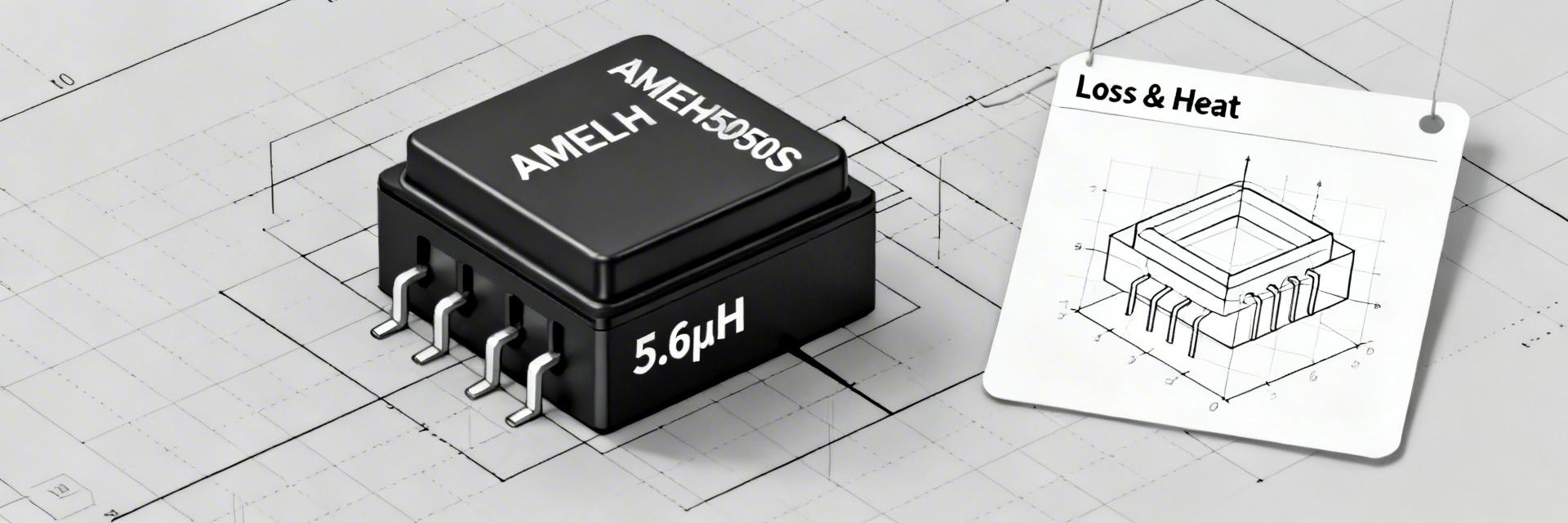 AMELH5050S-5R6MT Power Inductor Layout